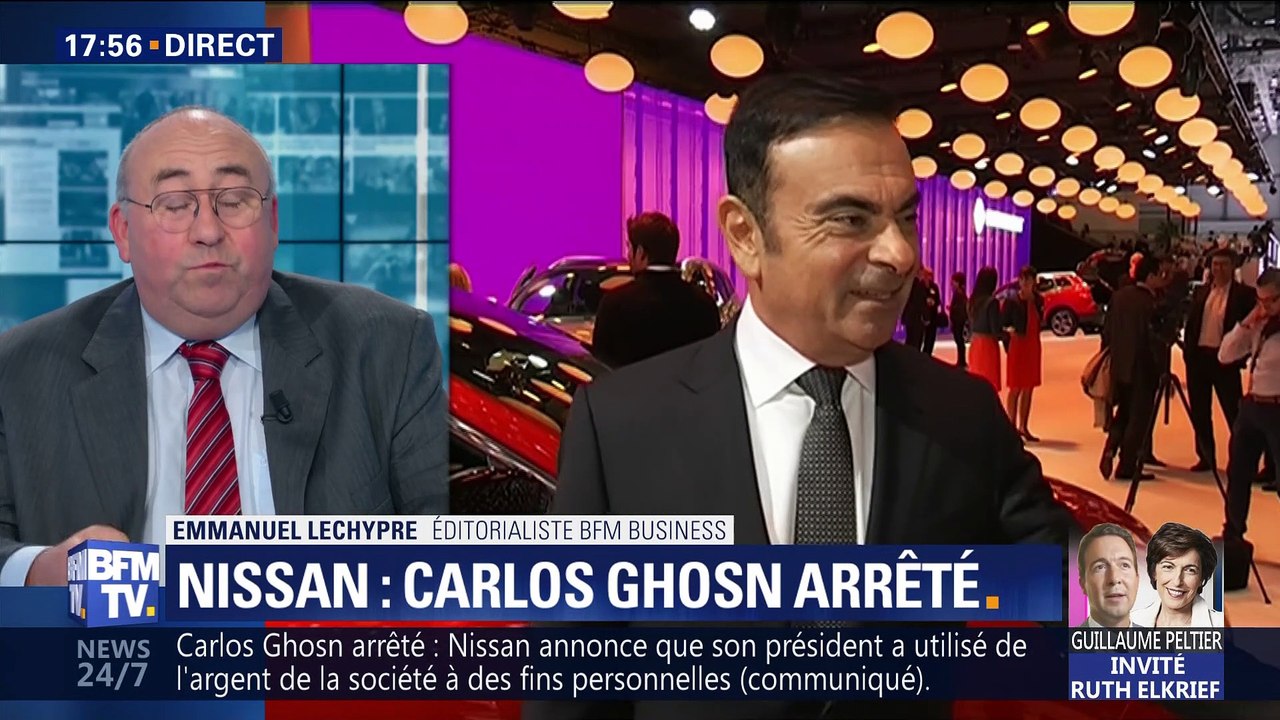 Nissan: Carlos Ghosn arrêté au Japon après des soupçons de fraude fiscale (1/2)