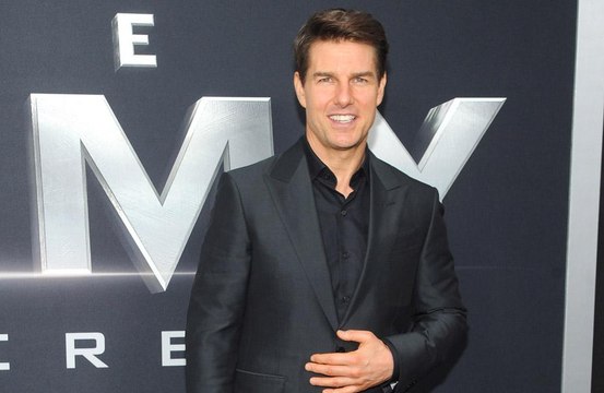 Tom Cruise first jumped off a roof when he was four-years-old