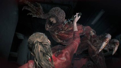 Resident Evil 2 - Licker Gameplay