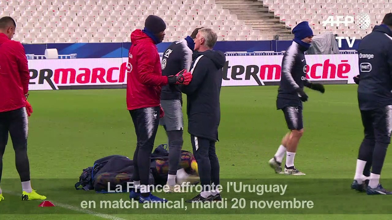 Football: la France et l'Uruguay à la veille du...