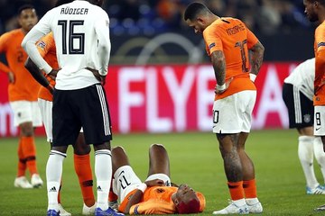 Beşiktaş'ın Yıldızı Ryan Babel, Almanya-Hollanda Maçında Sakatlandı