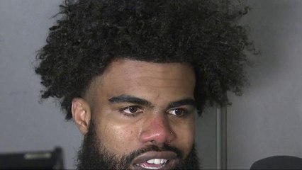 Zeke on O-line: 'When they're going like that, we're hard to beat'