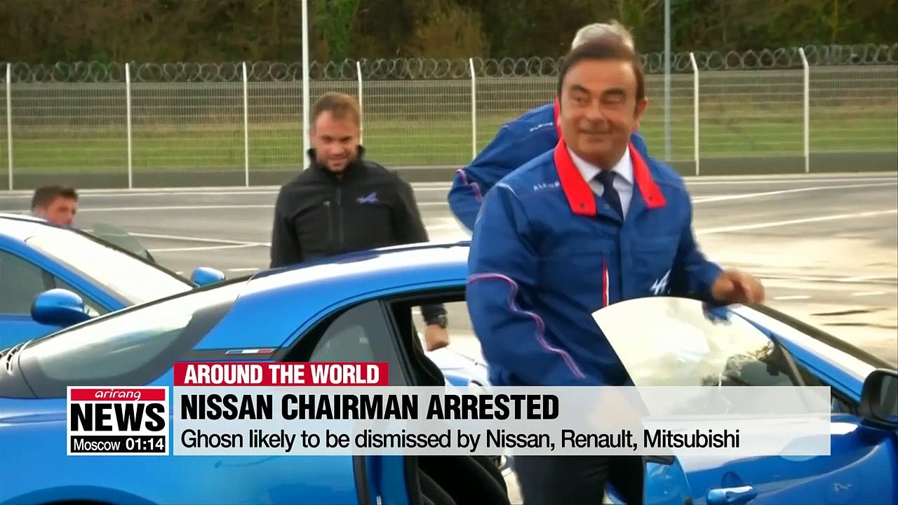 Nissan boss Carlos Ghosn arrested for suspected financial misconduct
