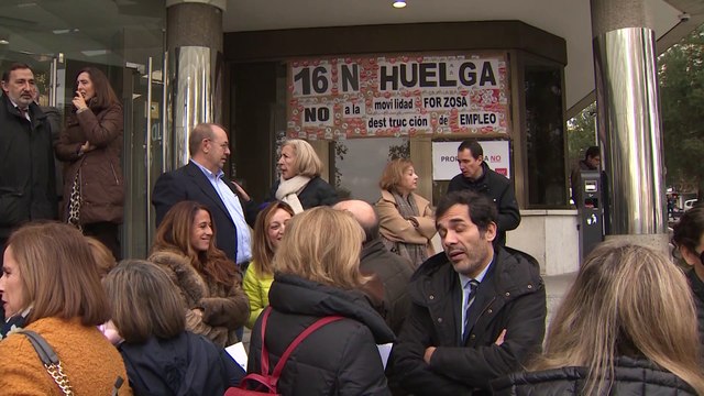 Jueces y fiscales realizan hoy la segunda huelga en un año