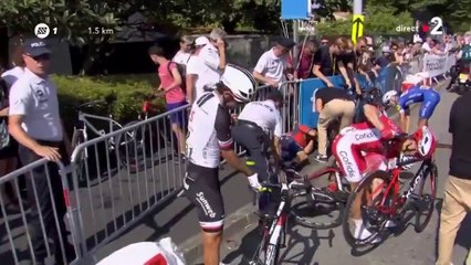 TdF 2018 - Etape 2 (fin d'étape en intégralité)