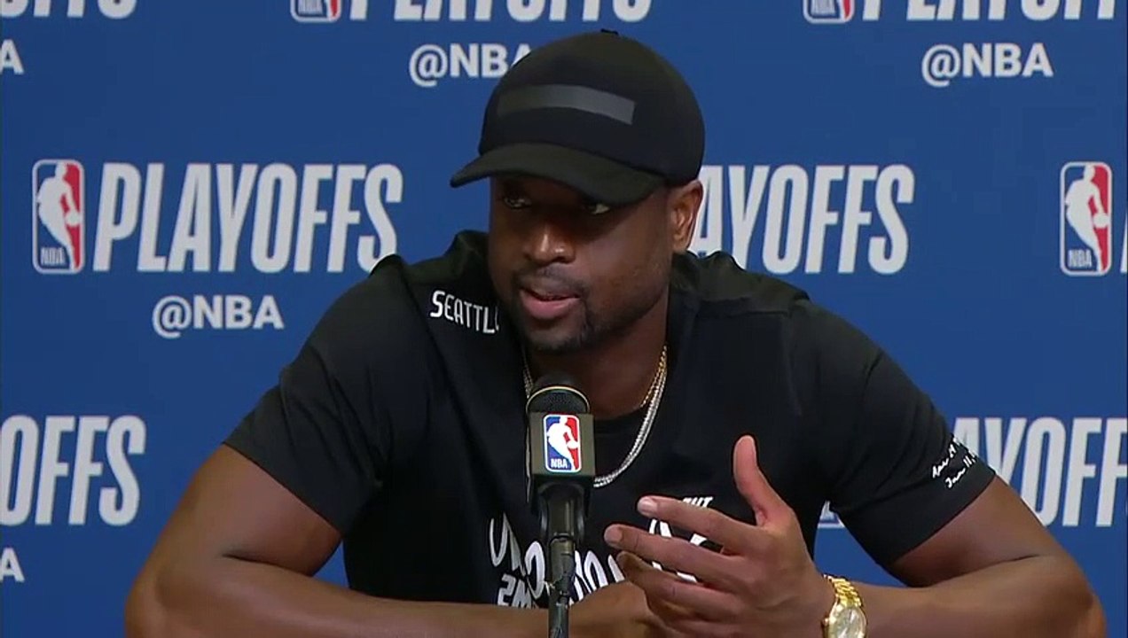 Dwyane Wade Postgame conference   Sixers vs Heat Game 4   April 21, 2018   NBA Playoffs