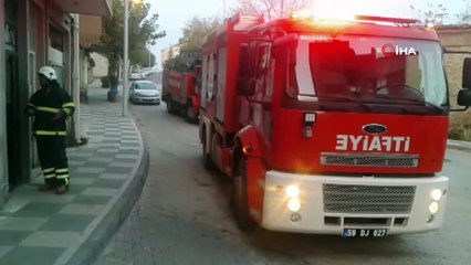 Apartmanda patlama  sesi korkuttu