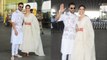 Deepika Padukone &  Ranveer Singh spotted at Mumbai Airport head for Bangalore Reception | Boldsky