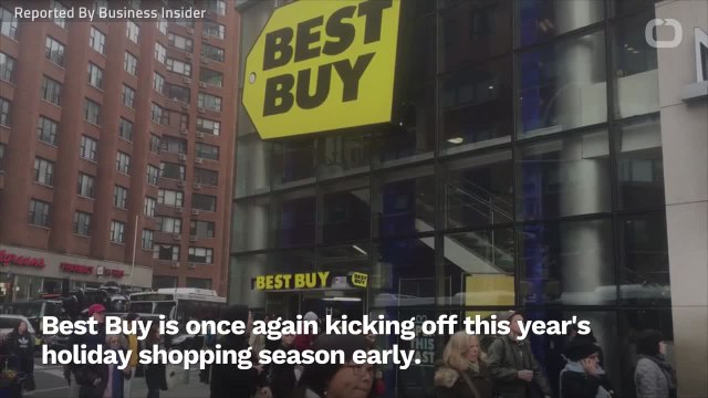 Best Buy Will Kick Off Black Friday Early And Open Again On Thanksgiving