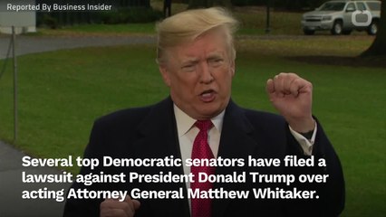 Democrats File Lawsuit Against Trump Over Whitaker, Accuse President Of Violating Constitution
