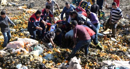 Narenciye Posası Altında Kalan Çocuk İşçi Yaşam Mücadelesini Kaybetti