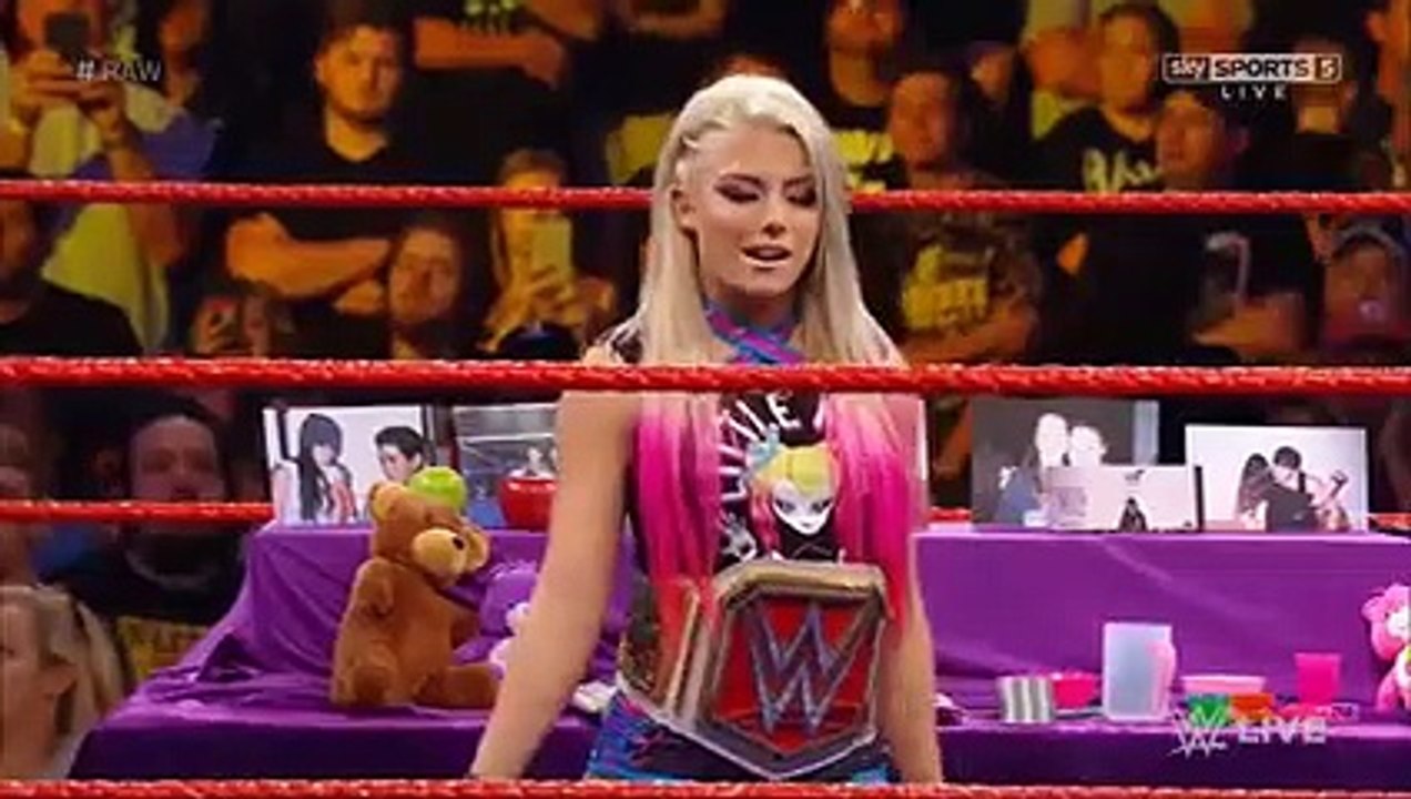 WWE RAW , Alexa Bliss and Bayley Segment  This is your Life