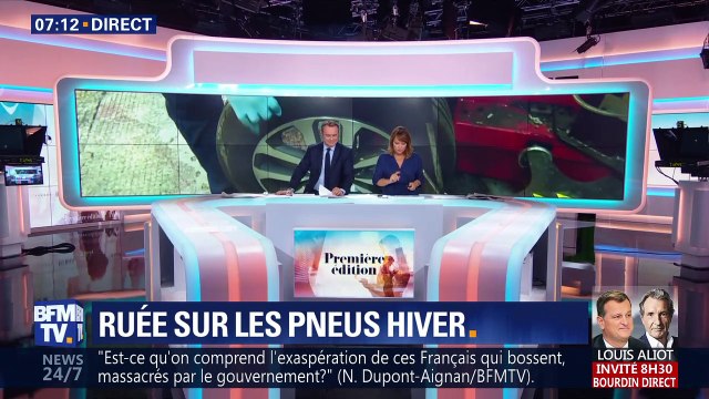 Ruée sur les pneus hiver