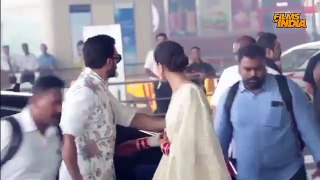 DEEPVEER ♥️ Spotted @ Airport As they Leave For WEDDING Reception in Banglore | Deepika | Ranveer