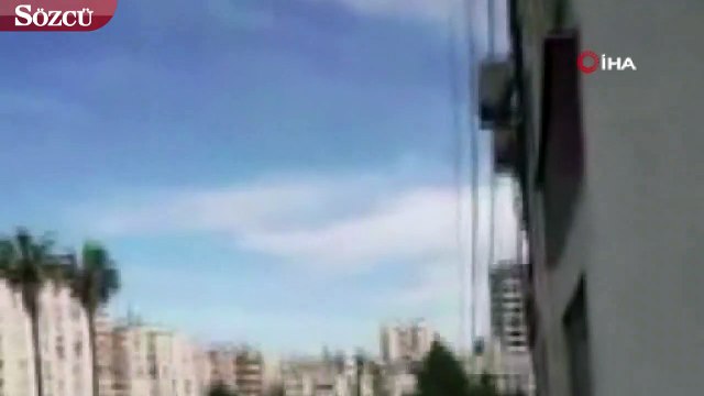 İskele halatı koptu iki işçi ölümden döndü