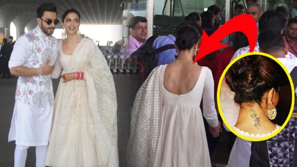 Deepika Padukone REMOVES Ranbir Kapoor's Tattoo from neck; Watch Video | Boldsky