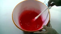 DIY How To Make Snow slime, Red Ice Slime | Instant Snow Slime Recipe