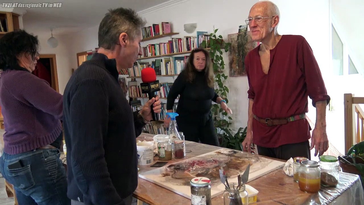 Großengersdorf:  Workshop Intuitives Malen mit Edgar Maier