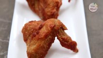 कोळीवाडा स्टाईल चिकन विंगस - Koliwada Style Chicken Wings Recipe In Marathi - Chicken Starter