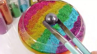 How To Make 1000 Degree Ball VS Glitter Slime Clay DIY Learn Colors Icecream