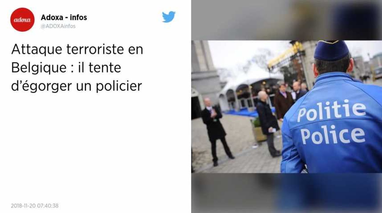 Belgique. Un policier blessé dans une attaque au couteau à Bruxelles