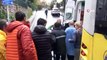 Beşiktaş'ta Kontrolden Çıkan Otobüs, Duvara Çarptı: 8 Yaralı