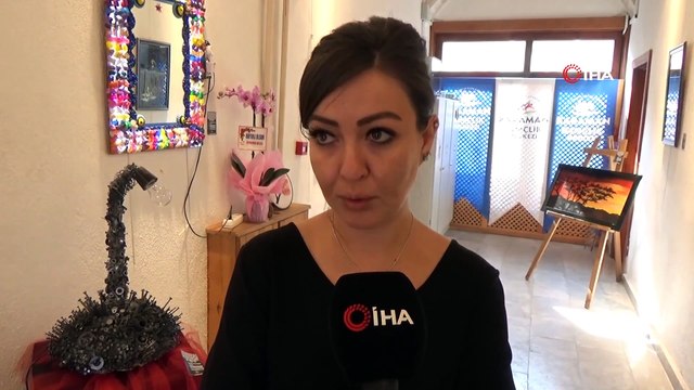 Sokaktan Toplanan Geri Dönüşüm Atıkları Sanata Dönüştü