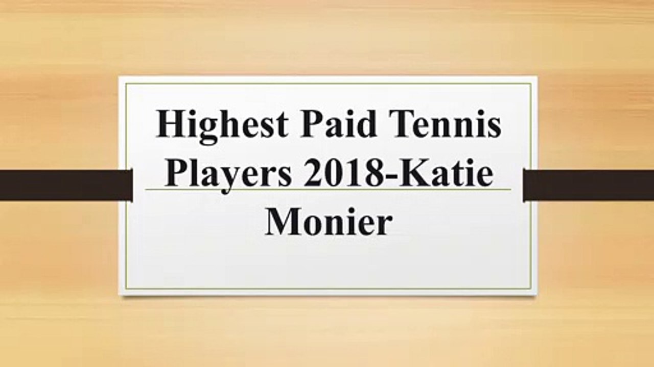 A Day in the Life of an Elite Tennis Player-Katie Monier