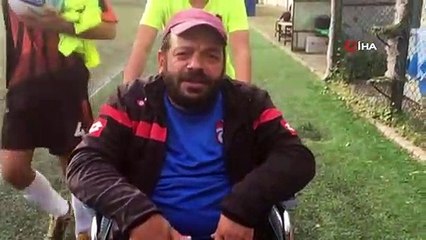 Tekerlekli Sandalye Futbol Aşkına Engel Olamadı