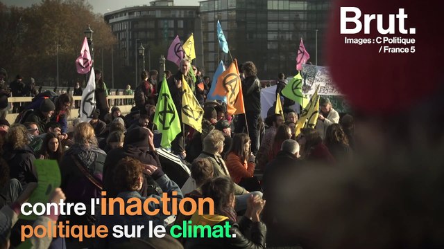 Mouvement Extinction Rebellion : la désobéissance civile s'organise à Londres