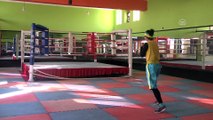 Afgan kadın boksör tehditlere rağmen mesleğinden vazgeçmiyor - KABİL