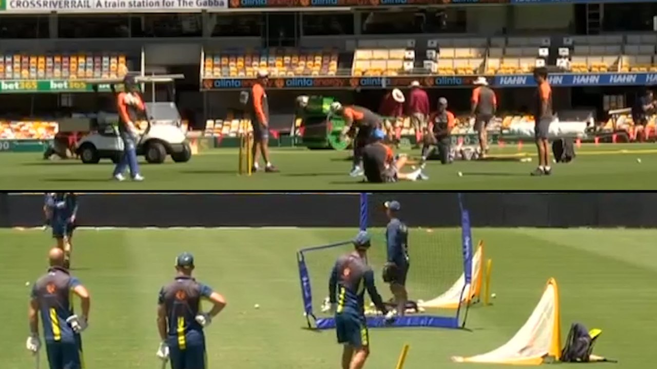 India vs Australia 2018 1st T20 : : Team India & Australia Team Practices Ahead of Match| Oneindia