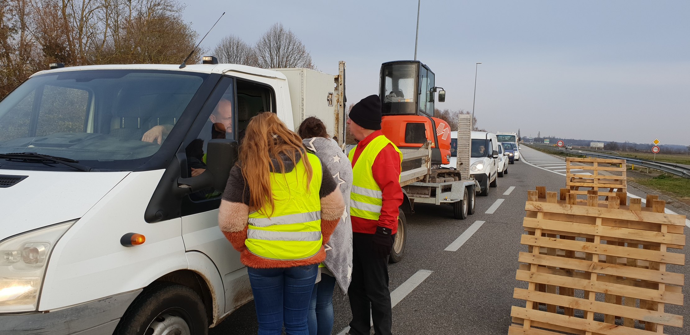 Les Gilets Jaunes Au Nouveau Monde à Soultz Bollwiller