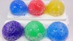 DIY How To Make Colors Orbeez Ice Balls Learn Colors Slime Squishy Ball Toys