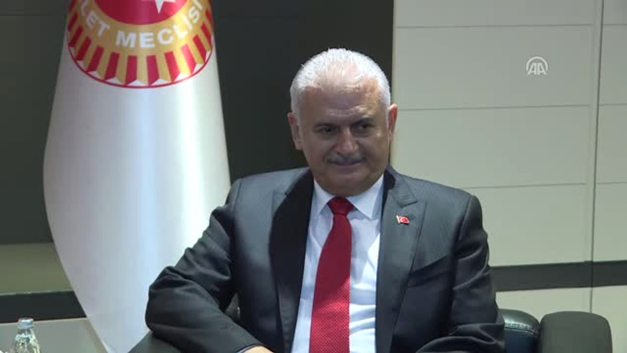 TBMM Başkanı Yıldırım, Macaristan Meclis Başkanı Köver ile Görüştü