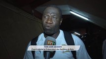 Réactions équipes ivoiriennes:  Kolo Touré coach adjoint et Tizié Jean coach adjoint et préparateur des gardiens de buts
