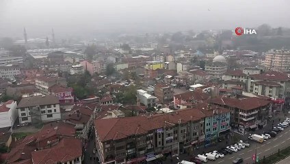 Bursa sis altında kaldı