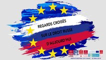 IFR_20180525_Droit-russe-aujourd'hui_01_Relations entre l'Europe et la Russie, table ronde sous la présidence de_Sophie Momzikoff-Markoff,  directrice des études du Pôle études et prospective du CDEC (Ecole militaire)
