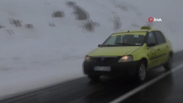 Ardahan'da ulaşıma tipi ve sis engeli