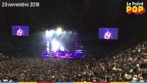 Les dernières secondes du concert de Lauryn Hill le 20 novembre 2018