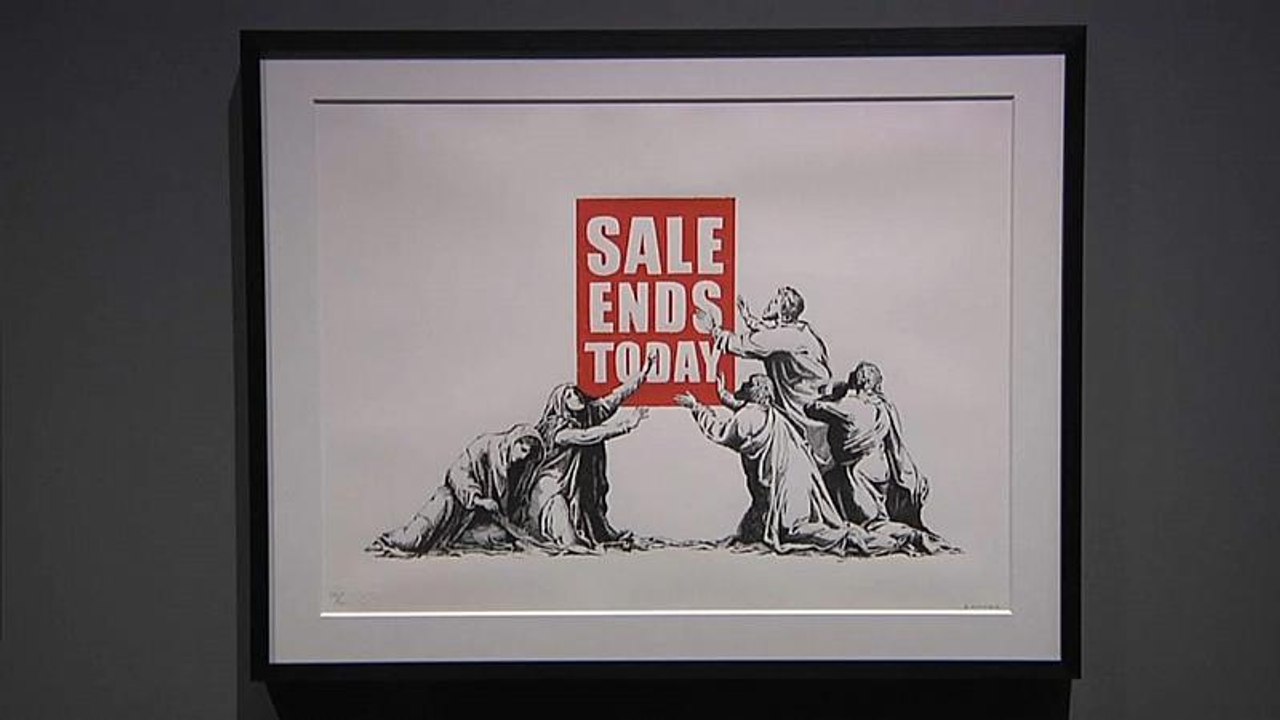 Banksy Ausstellung in Mailand - Ohne Banksy