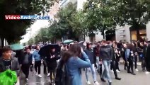 Andria: centinaia di studenti delle superiori protestano contro i disservizi