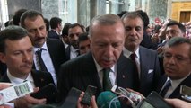 Cumhurbaşkanı Recep Tayyip Erdoğan: ''AİHM'in verdiği kararlar bizi bağlamaz. AİHM bugüne kadar terör örgütüyle ilgili verdiği bir çok karar var, aleyhte. Bunun karşısında yapabileceğimiz bir çok şey var. Biz karşı hamlemizi yapar