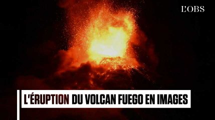 Скачать видео: Guatemala : l'impressionnante éruption du volcan Fuego