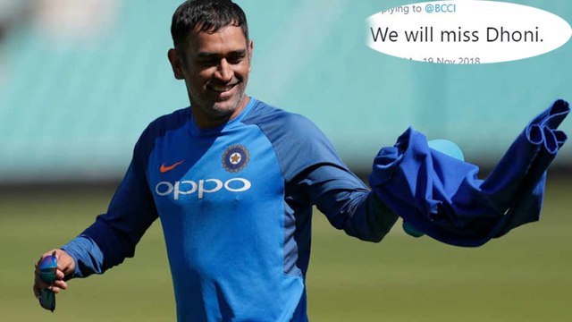 India vs Australia 2018-19 : Dhoni Fans Get Upset By Bcci Selection For 1st T20I | Oneindia Telugu