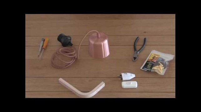 Un Ikea Hack très facile pour obtenir une jolie lampe rétro