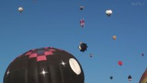 Colourful hot air balloons soar across Mexico’s skies