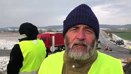 Action des gilets jaunes : "Les camions ne pourront plus entrer dans Bar-le-Duc"