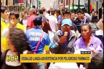 Valproato Sódico: ESSALUD lanza advertencia por peligroso fármaco