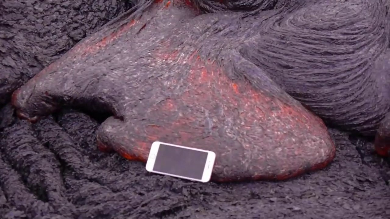 I Drop My iPhone 6S in Hot Lava!